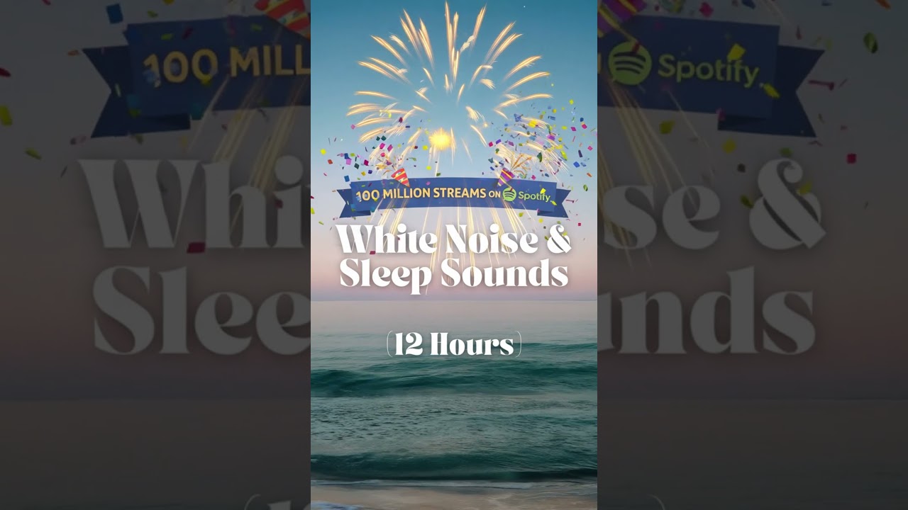 🎉 100 Million Spotify Streams—thank you for sleeping, resting, and calming with us 😴💚 #sleepaid