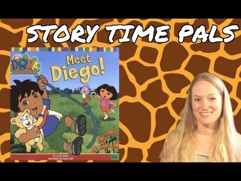 MEET DIEGO! by Leslie Valdes | Story Time Pals read to children | Kids Books Read Aloud