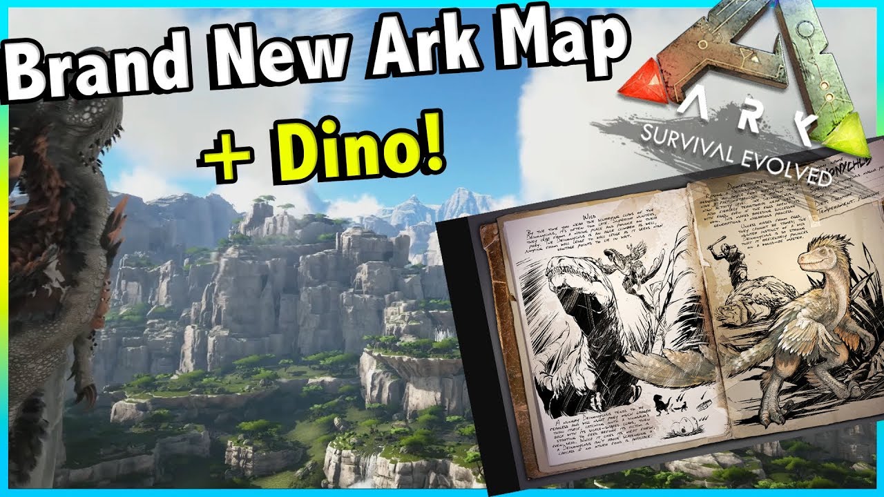 Brand New Free Ark Dlc Map Valguero Deinonychus Dino Reveal Ark Survival Evolved Youtube