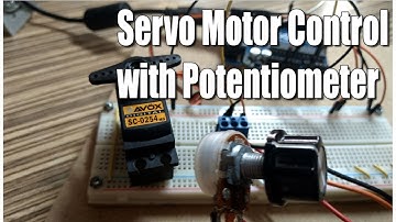 Servo Motor Control with Potentiometer - Arduino Tutorial