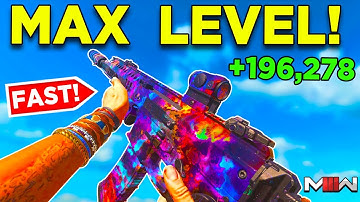MW3 - MAX ANY GUN IN 20 MINUTES! - *NEW* MOST BROKEN WEAPON XP METHOD In MW3 After Patch!