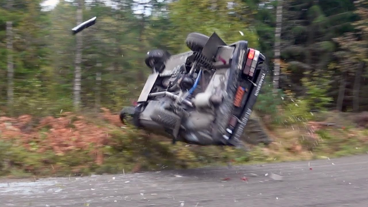 Rally Vetlanda 2025 - Rullning, Taklägg, Avåkningar & Action!