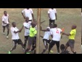 Only in africa kenyan football player slap ref for red card