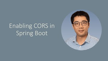 [Episode 40] Enabling CORS in Spring Boot