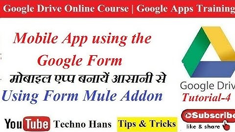Google Form Automated | Google for. using Form mule