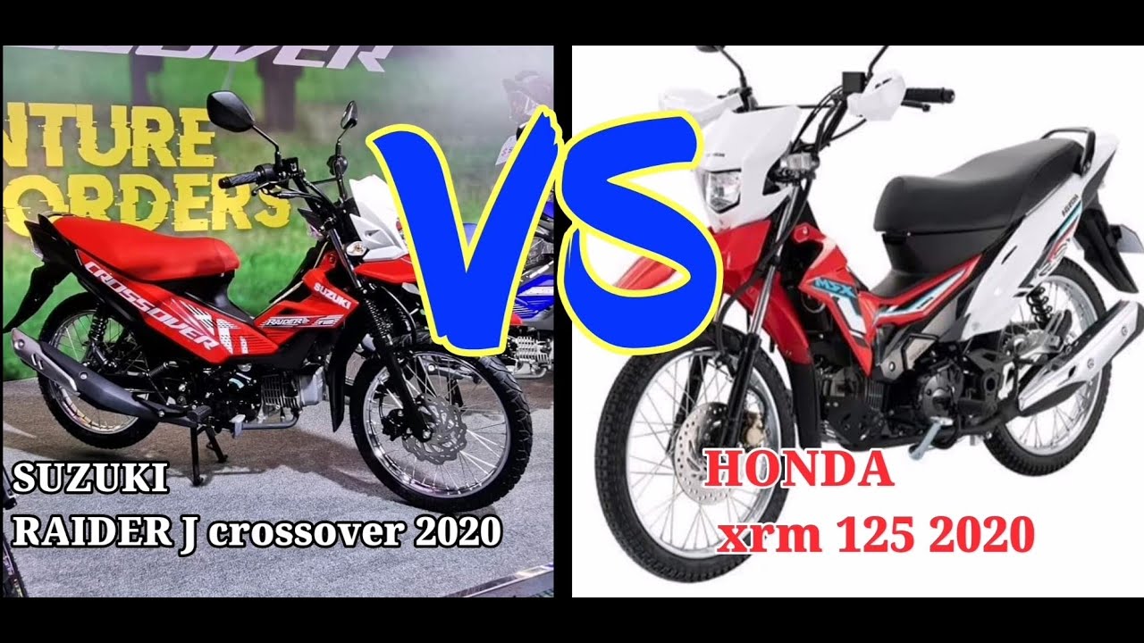 Suzuki Raider J Crossover 115cc Fi Vs Honda Xrm 125 Fi Youtube