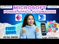 💡 Power Apps & Power Platform Free Demo|8374015055