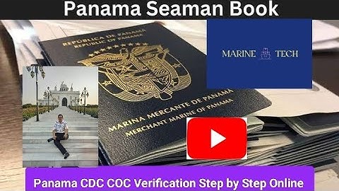 Panama CDC verification step by step online #panama #youtube #viralvideo #seafarer #ship #shipping