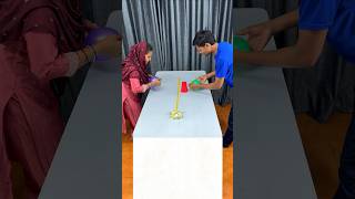 Fast Slide Karo ya Haar Jao #viral #funny #gameplay #challenge #family #games #shorts #glass