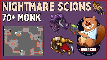 Nightmares Krailos | up to 1kk RAW | 70+ Monk | Tibia