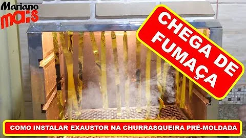O que fazer para diminuir a fumaça da churrasqueira?