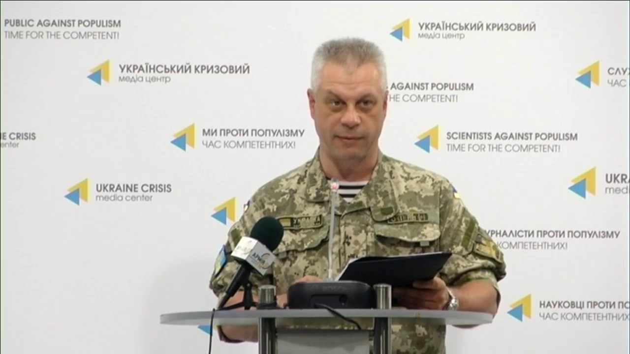 Col. Andriy Lysenko, Ministry of Defense of Ukraine spokesperson. UCMC 26.06.2017 camera iphone 8 plus apk