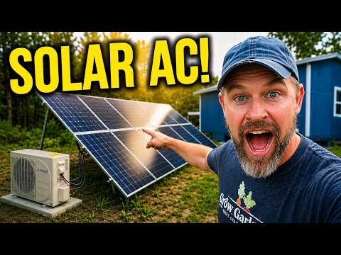 This Mini Split Runs Directly From Solar Panels