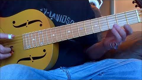 Delta Blues Licks In Open G Tuning Lesson