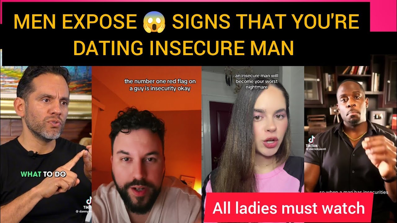 MEN EXPOSE 😱 SIGNS THAT YOU'RE DATING INSECURE MAN - YouTube