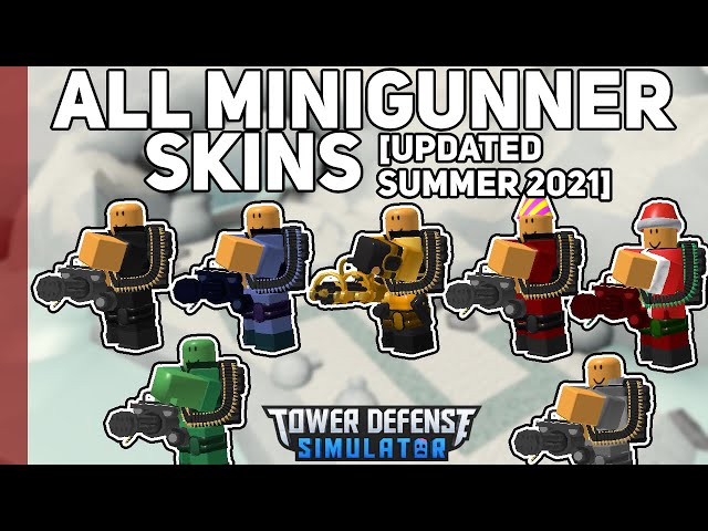 ALL NEW SUMMER SKINS in Roblox Tower Defense Simulator (TDS) 