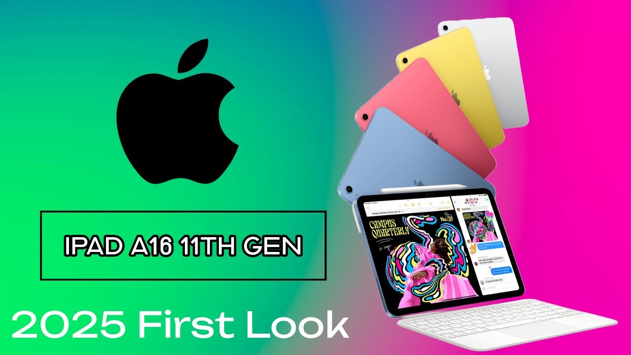iPad A16- 11th Gen Unboxing First Look In Blue - YouTube