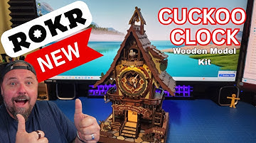 NEW ROKR CUCKOO CLOCK 3D Puzzle wooden model