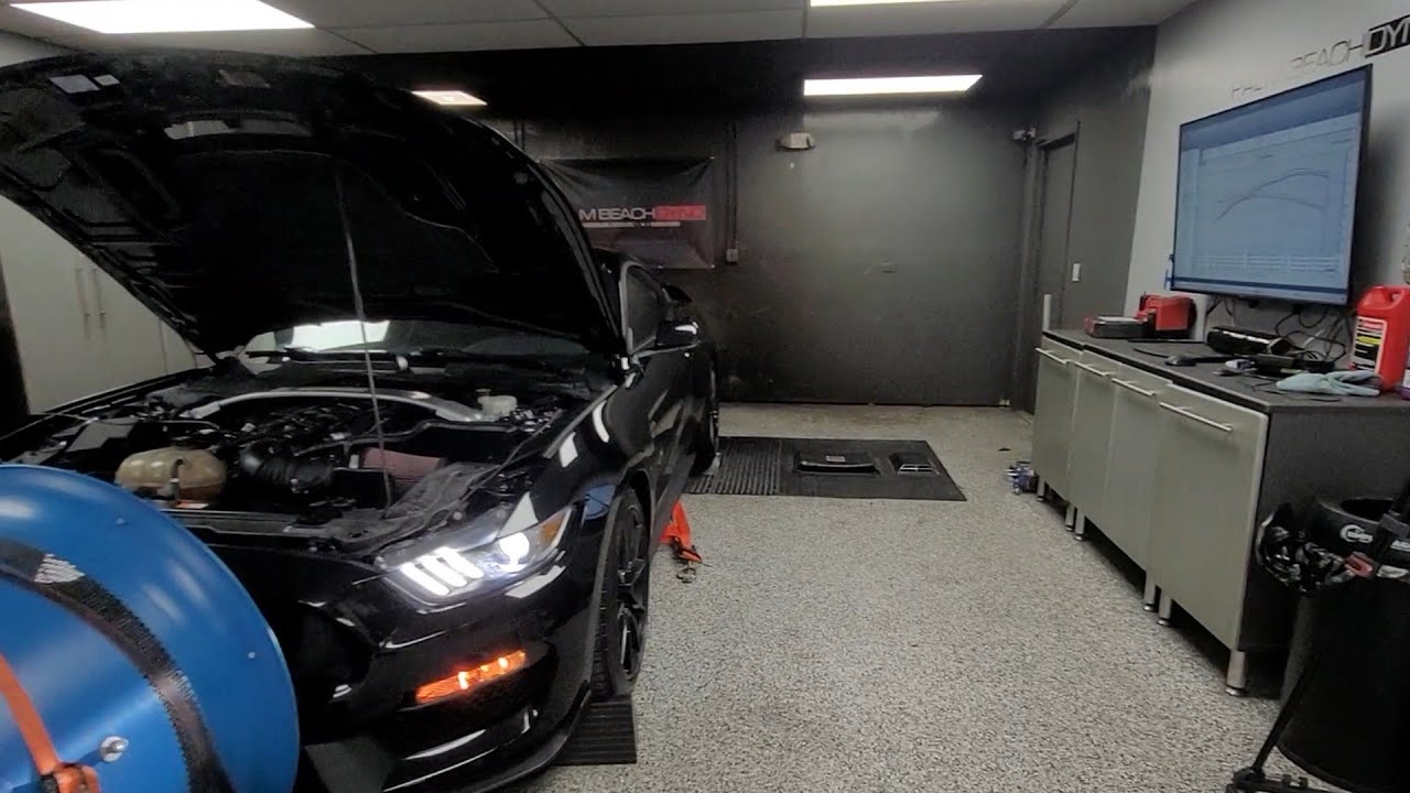Shelby GT350 Kooks Headers E85 / 93 Dyno Session Palm Beach Dyno
