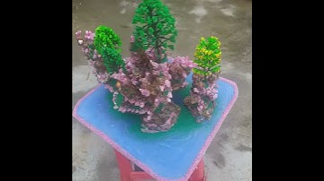 Hòn non bộ làm bằng đá lubi lục yên