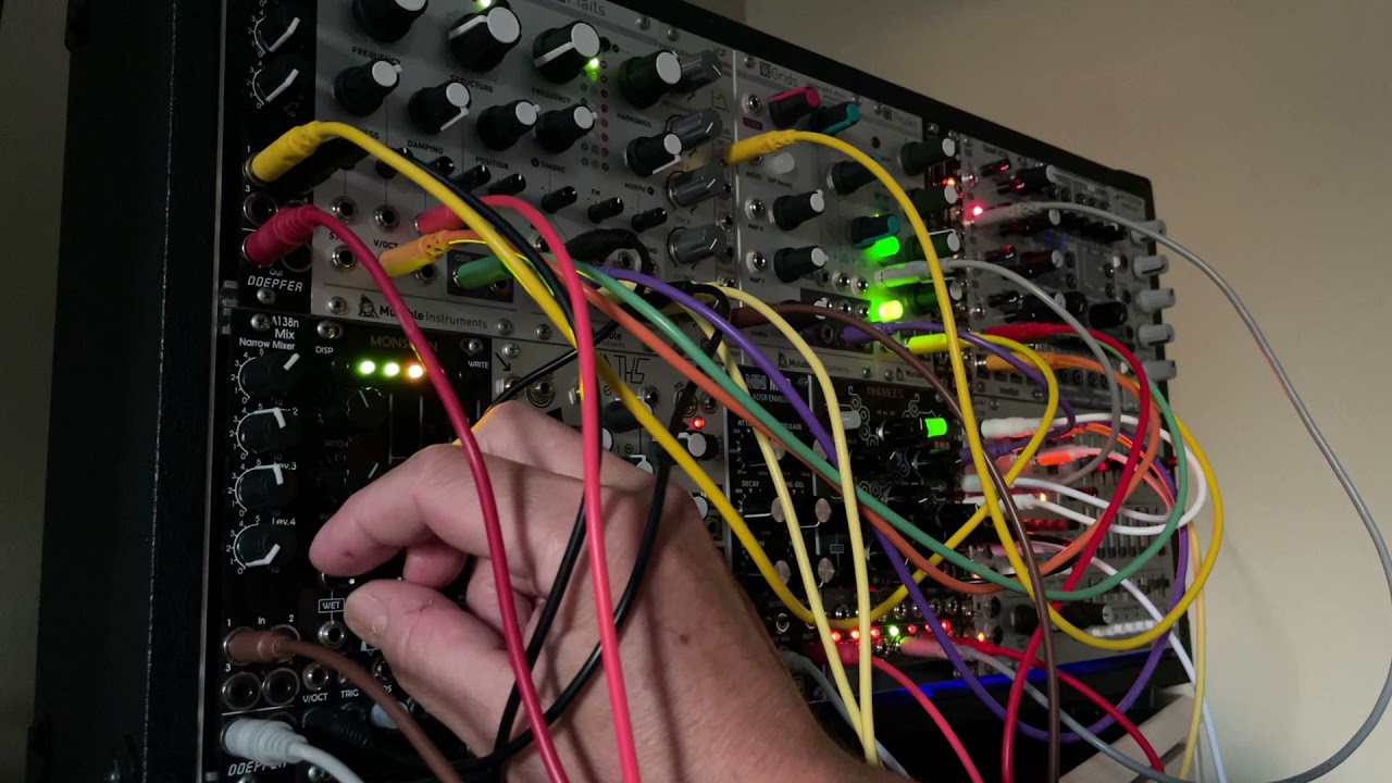 Eurorack // Testing a new quad VCA //