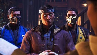 Рейден и Кун Лао против Скорпиона и Саб-Зиро: Mortal kombat 1 (2023) PS5