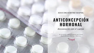 XXX Encuentro - Anticoncepción hormonal