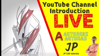 Channel introduction | JP CAD tutorials | AutoCAD live  | Solidworks live | @jaimishparmar