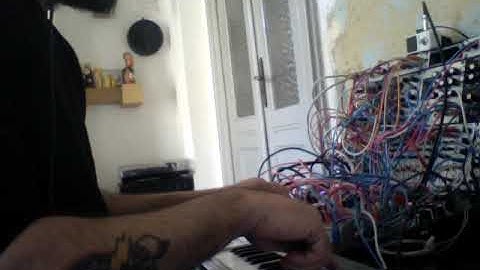 Modular Synth Patch IDM