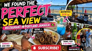 We Found The PERFECT Sea View Restaurant In Portland Jamaica! 🇯🇲