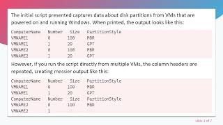 Famous How to Avoid Repeated Column Headers in PowerCLI Output Reports Wealth