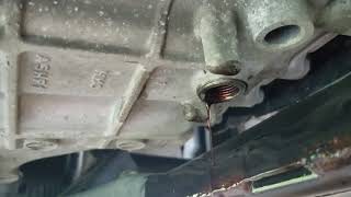 2007 Santa Fe transmission drain