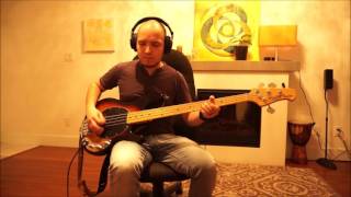 Video thumbnail of "Kино - Kрасно желтые дни (Басс кавер) Bass Cover"