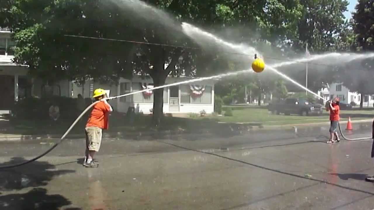 2012 Jonesville,Michigan Riverfest Waterball competition Cory Newberry