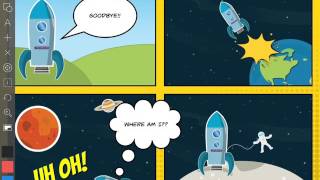 Export a comic book from Book Creator to create an animated video in Explain Everything