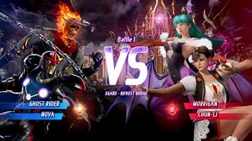 MARVEL VS. CAPCOM: INFINITE Ghost Rider Alt.,Nova Alt. Requested Gameplay In Arcade Mode