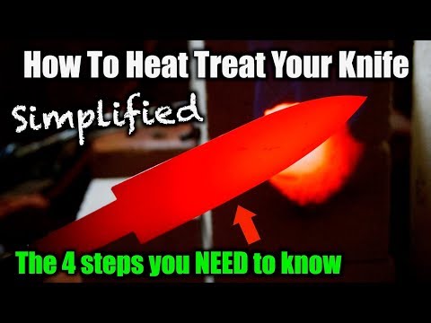 Video: How To Harden Steel For A Knife