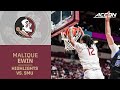 Florida State's Malique Ewin Highlights vs. SMU