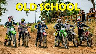 Hicimos una CARRERA con MOTOS DE CROSS RESTAURADAS