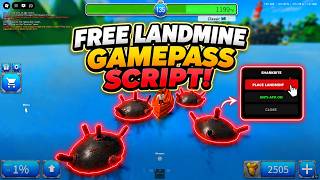 SharkBite 2 | LANDMINE GAMEPASS SCRIPT! SharkBite 2 | LANDMINE GAMEPASS SCRIPT!