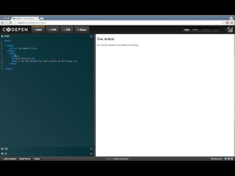 HTML 10 - Hyperlinks Introduction