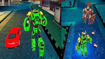 Androi Games | Turtle Rabbit Robot Transform | Episode 1