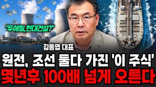 "두에빌, 현대건설?" 원전, 조선 다 가졌다 "이주식", 몇년뒤 100배 넘게 오른다 (김동엽 대표 / 4부)