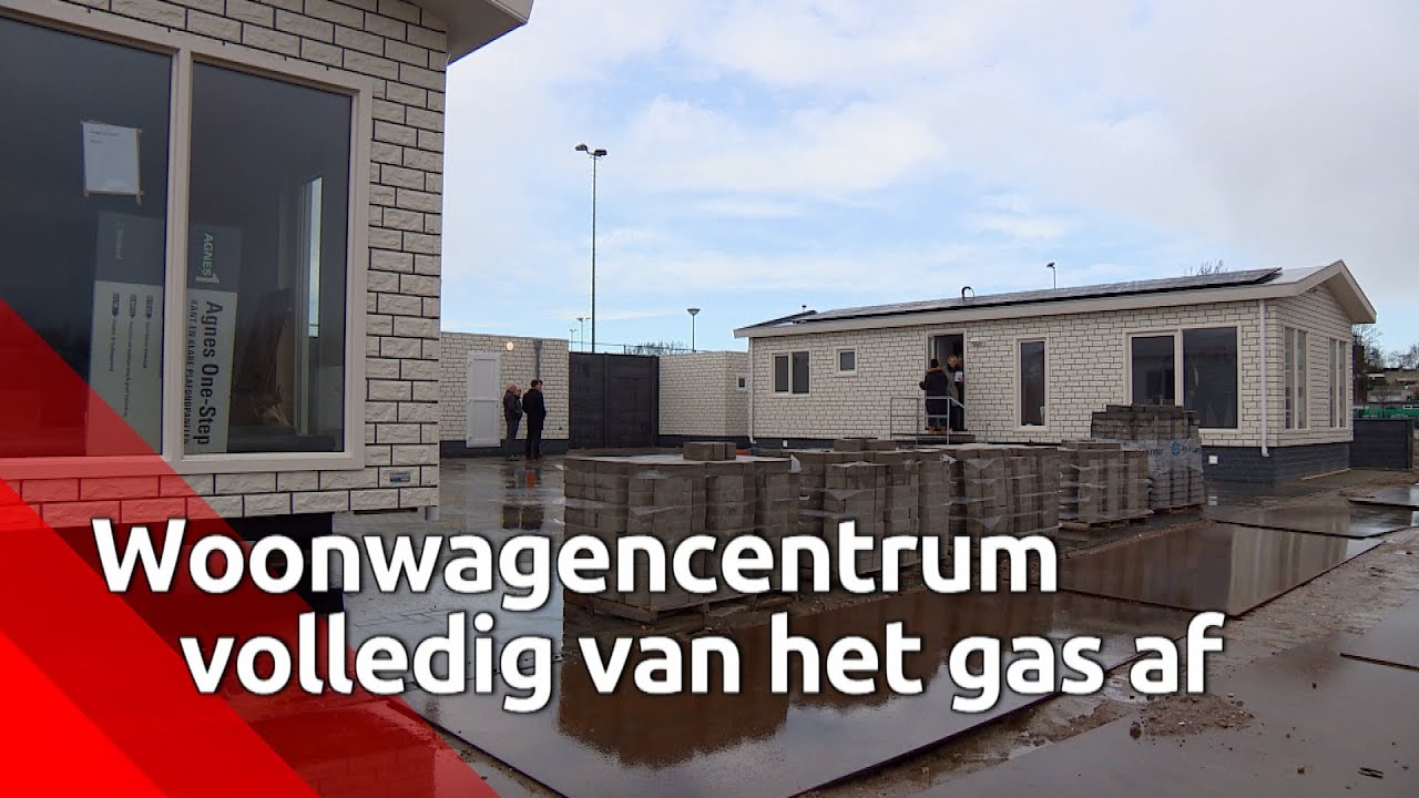 Woonwagencentrum volledig van het gas af