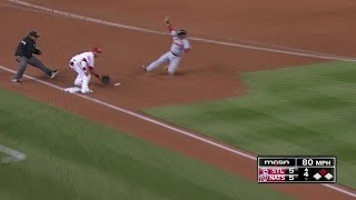 STL@WSH: Ramos nabs Wong after ball squirts away