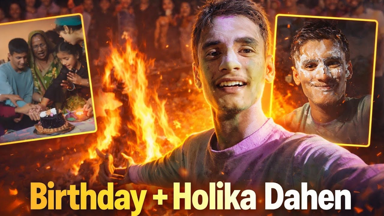 Mera Sabse Yaadgaar Birthday | Holika Dahan 2026 Special 🎂🔥