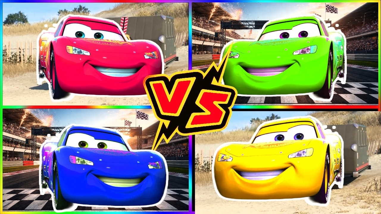 Lightning McQueen 😱 Coffin Dance | QC #0124