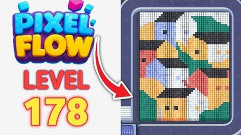 Pixel Flow Level 178 Walkthrough