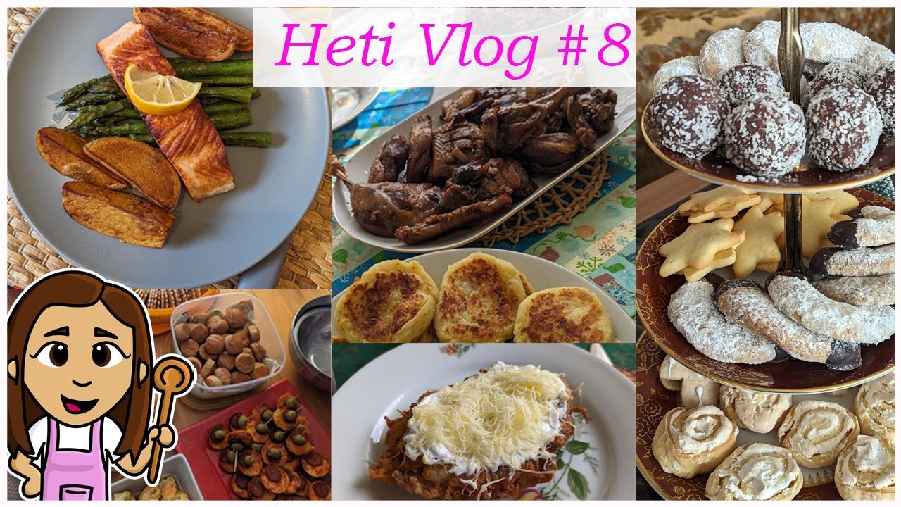 Miket Ettünk VLOG - karácsonytól szilveszterig - miket ettünk az ünnepek alatt