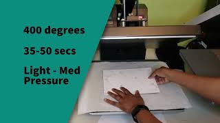 Sublimation Dry Erase Board